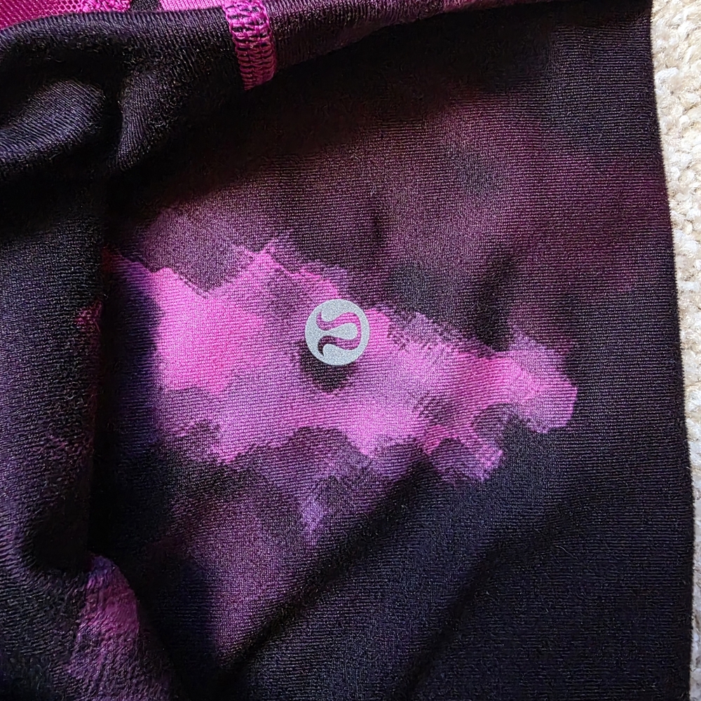 Lululemon Black and Pink Leggings